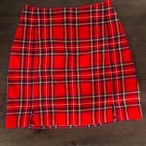 Brandy Melville plaid skirt